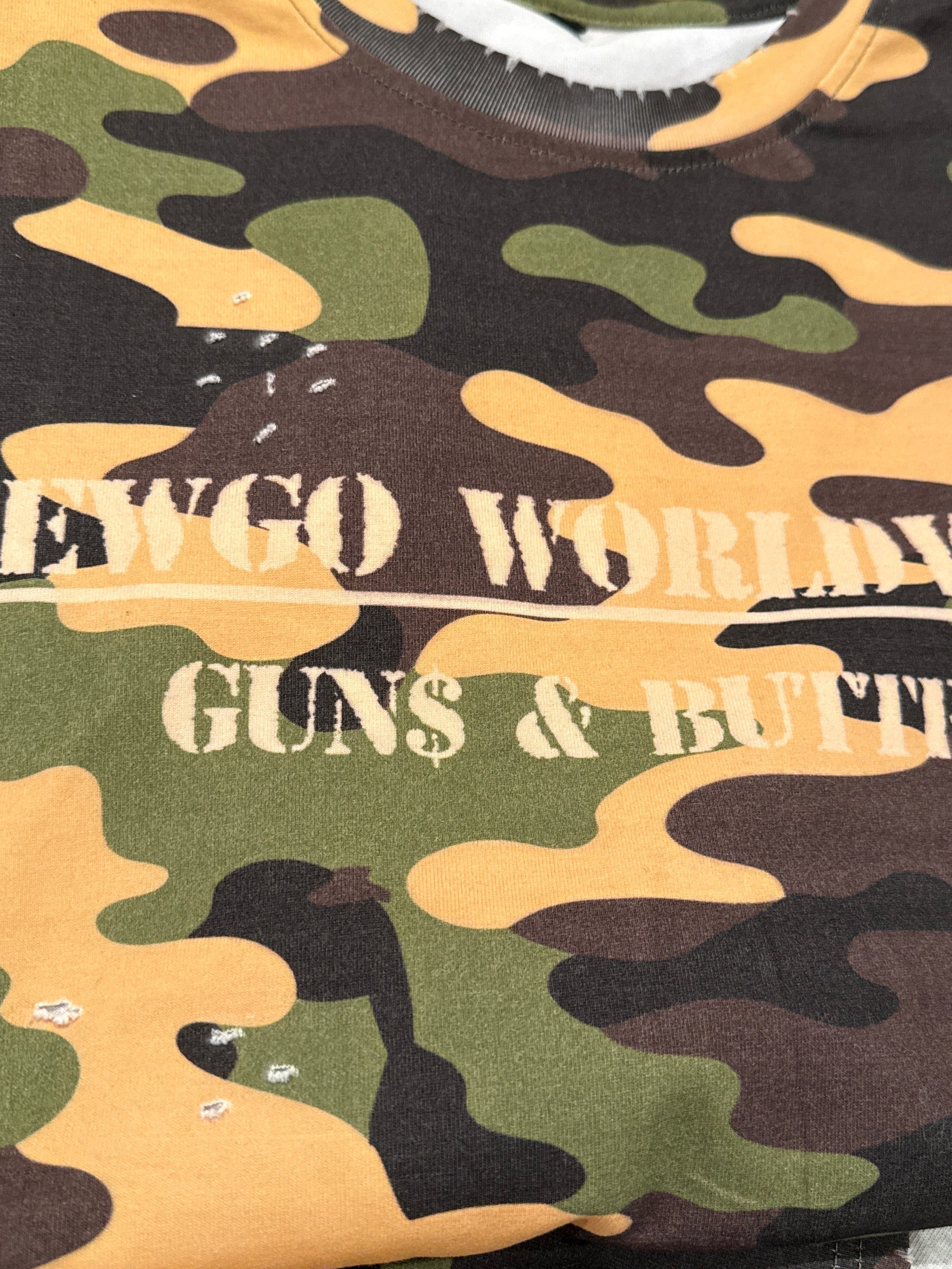 Gun$ & Butter Camo Tee