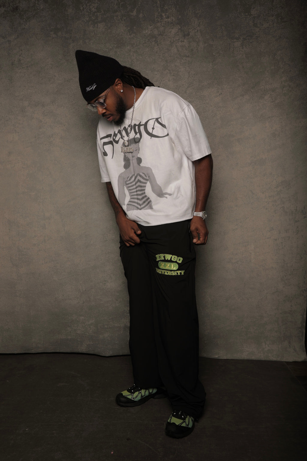 HEWGO UNIVERSITY TRACK PANTS