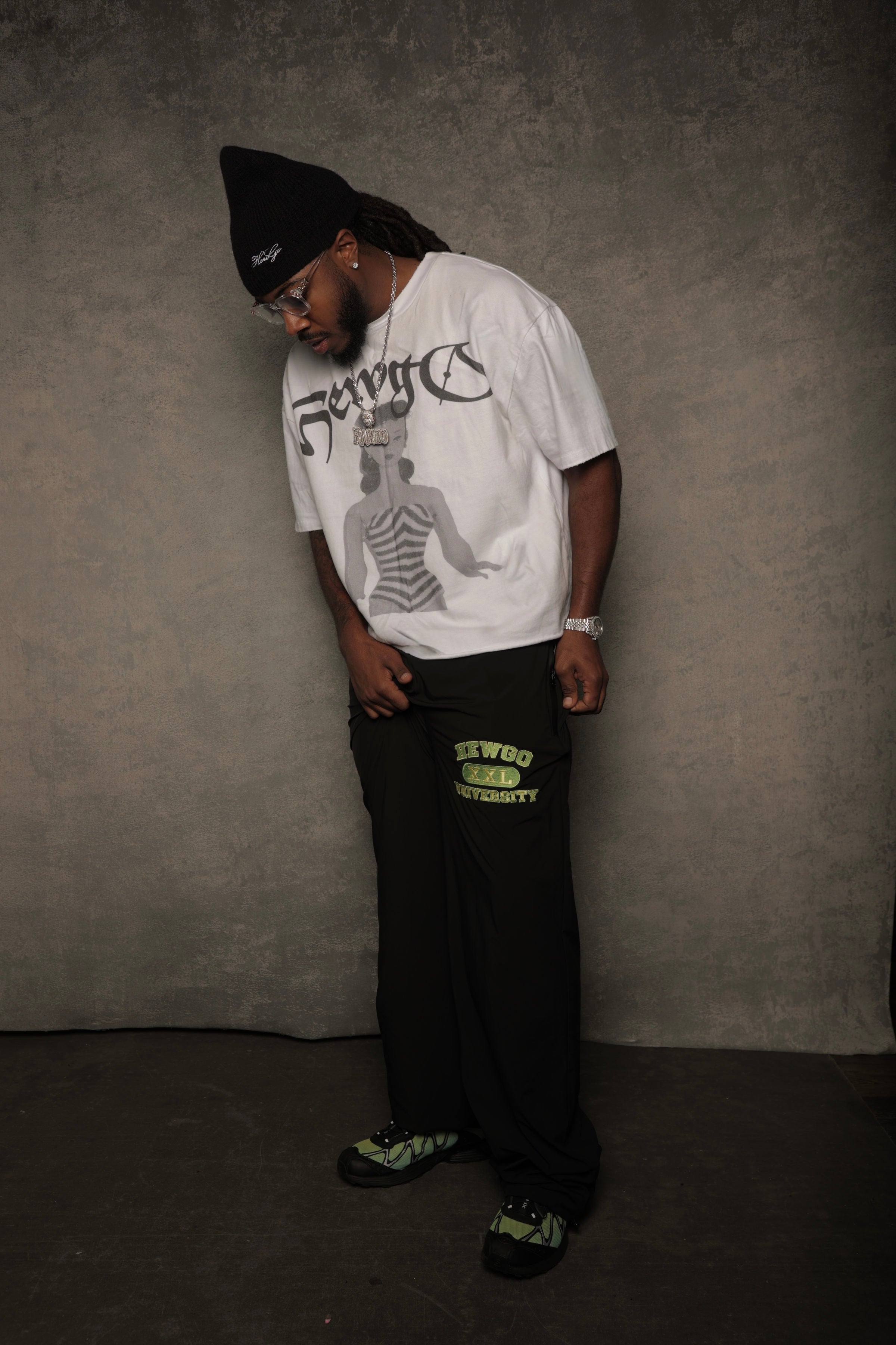 HEWGO UNIVERSITY TRACK PANTS
